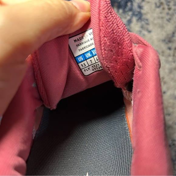 Mizuno Pink Rosette Wave Inspire 18 Lace-Up Sneakers Size 9.5 - Picture 11 of 12